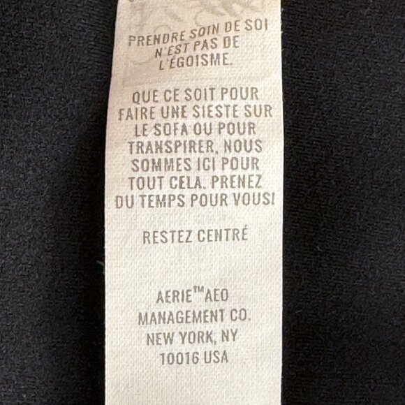 Aerie OffLine Black Real Me Maggie Ruffle Tennis Dress w/ Built in Shorts Large - Picture 11 of 13